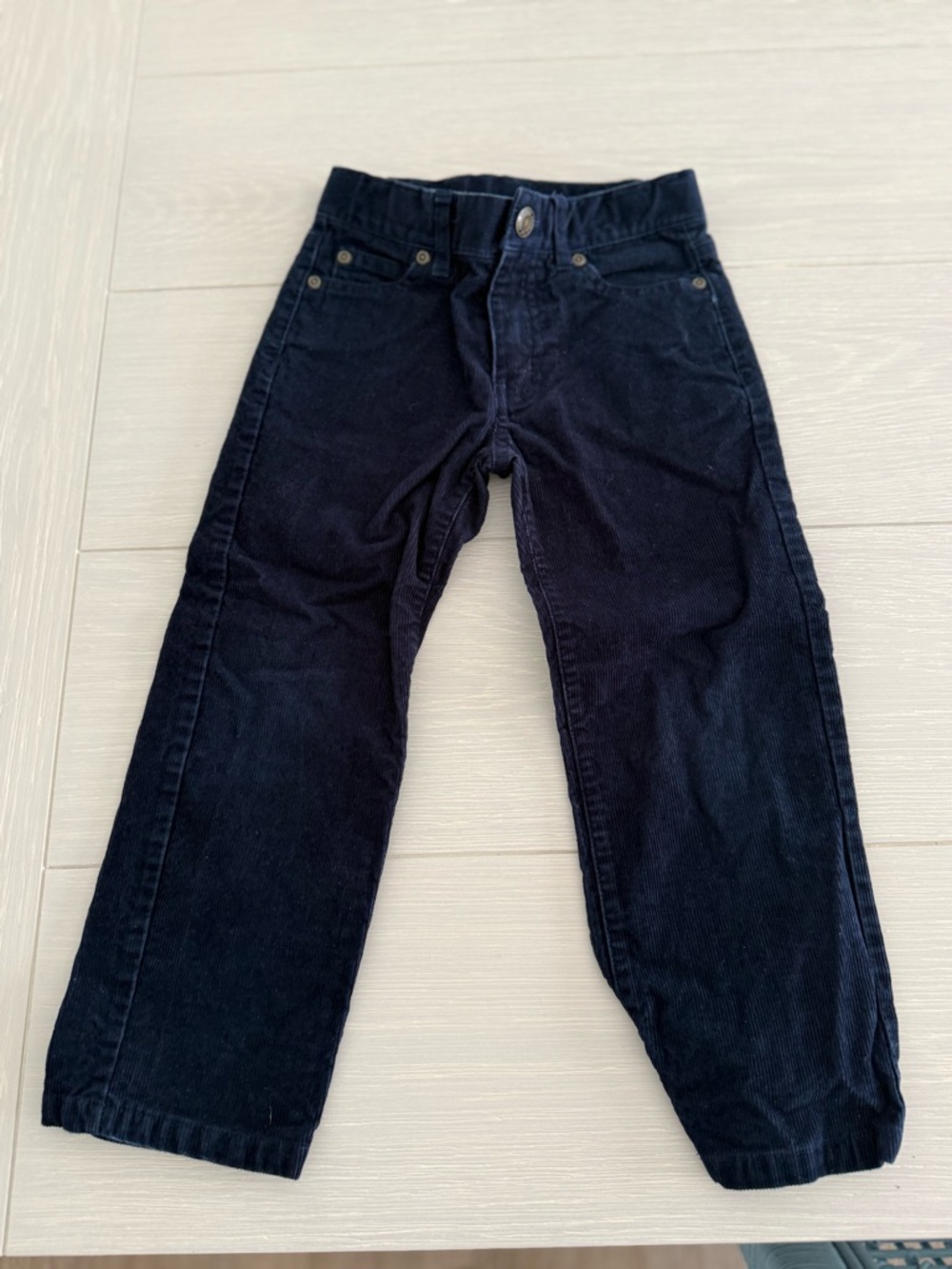 Janie and Jack Boys Navy Corduroy Pants Size 4